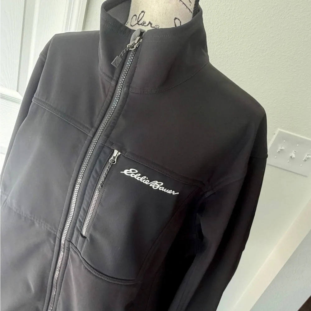 Eddie Bauer Jacket Windfoil Thermal Performance  Sz Xl Dark Academia Cabin Core - Picture 12 of 14